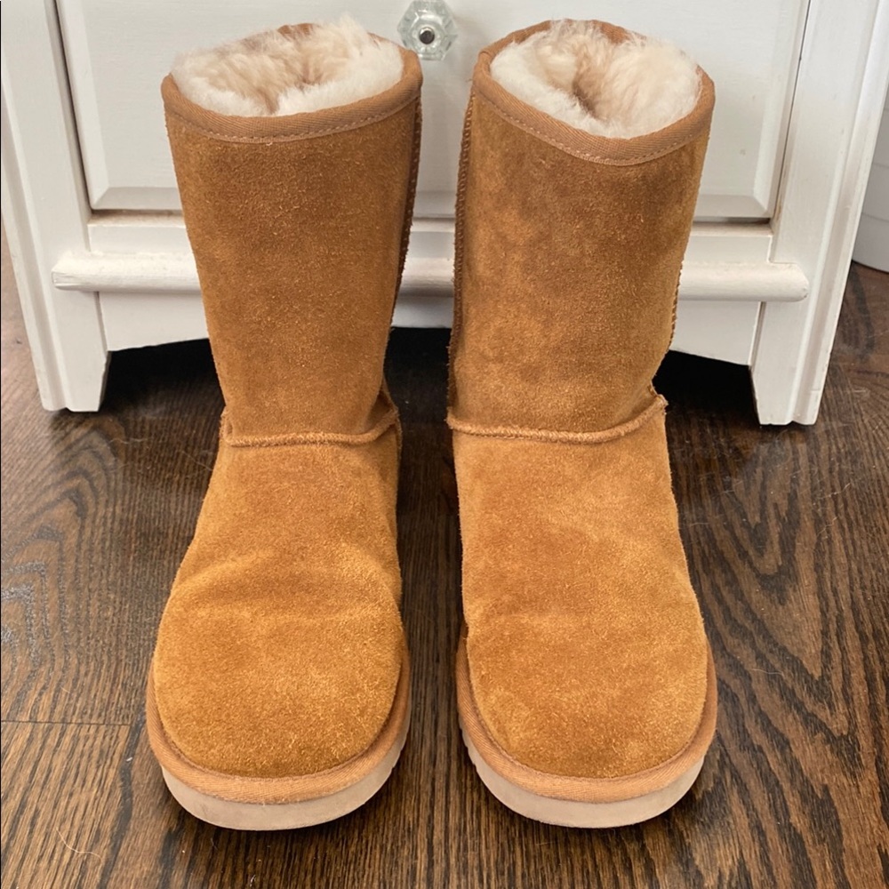 UGG Tan Ankle Boots